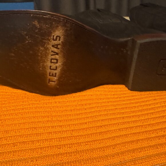 Tecovas Men’s Boots Jackson Size 11EE Jet Black Worn Once - Picture 6 of 9